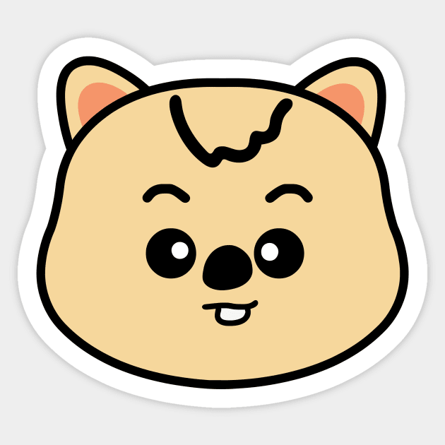 SKZOO Squirrel Jisung Sticker by Orimei